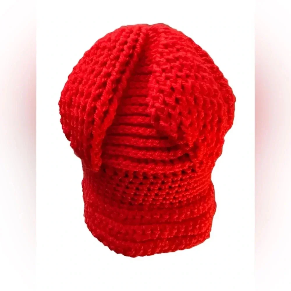 NEW Scarlet Vanguard Crochet Newsboy Cap For Women